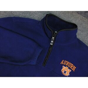 Auburn Pullover Mens Large Starter Navy Blue Fleece NCAA‎ Tigers Gorpcore SEC